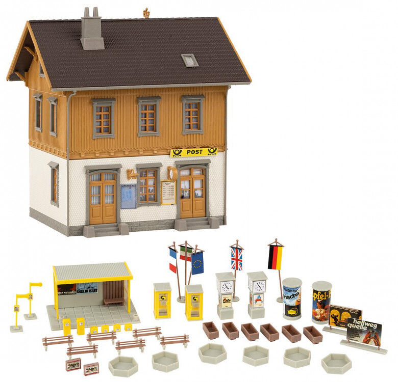 Faller 130887 HO規 鄉村郵局.套件
