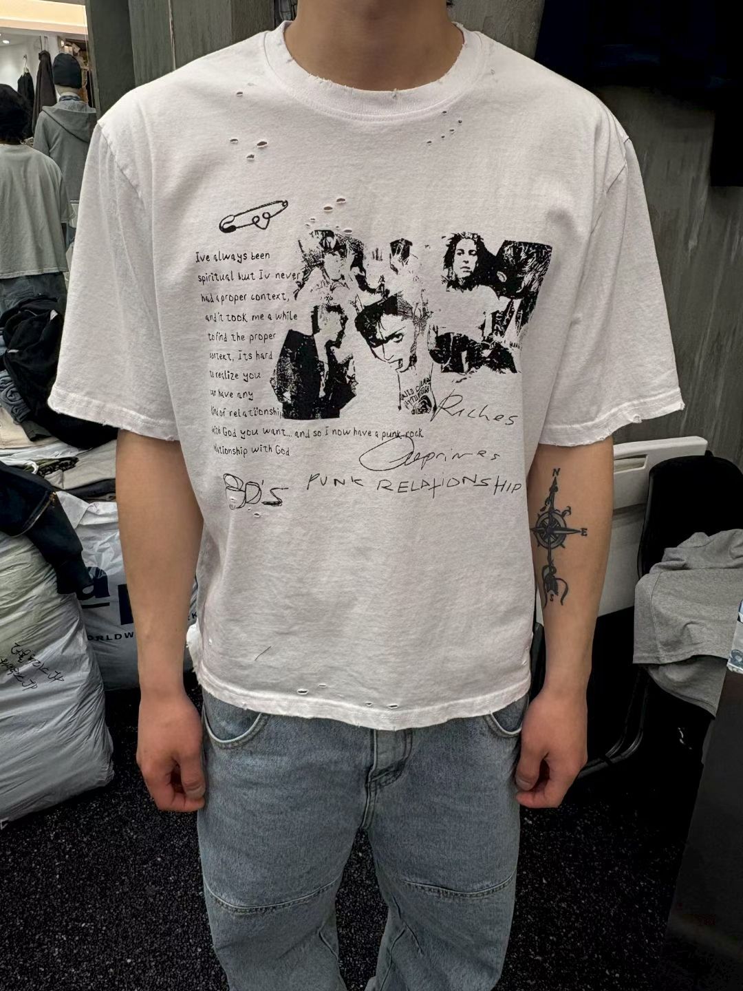 英文字圖案短袖Tee SCOPE-151T