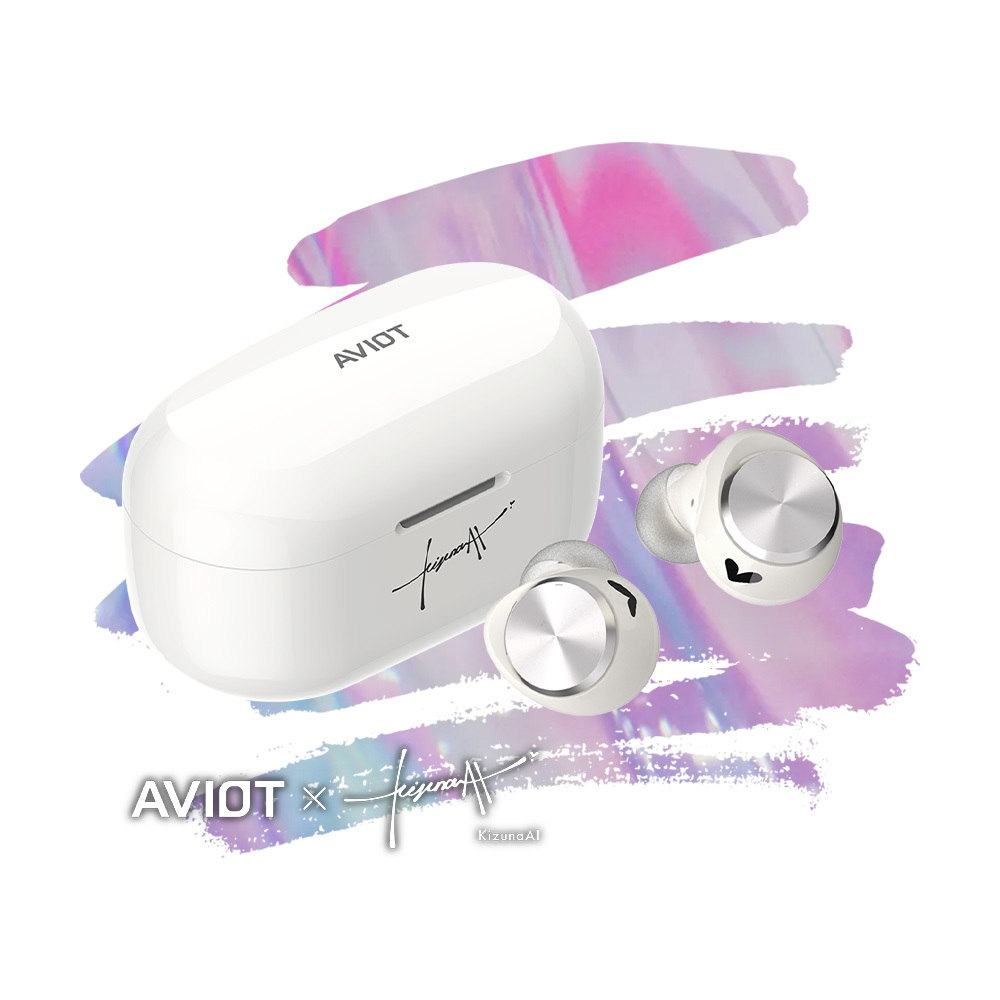 Aviot TE-V1R-KZN《Kizuna AI》聯乘款無線藍牙耳機