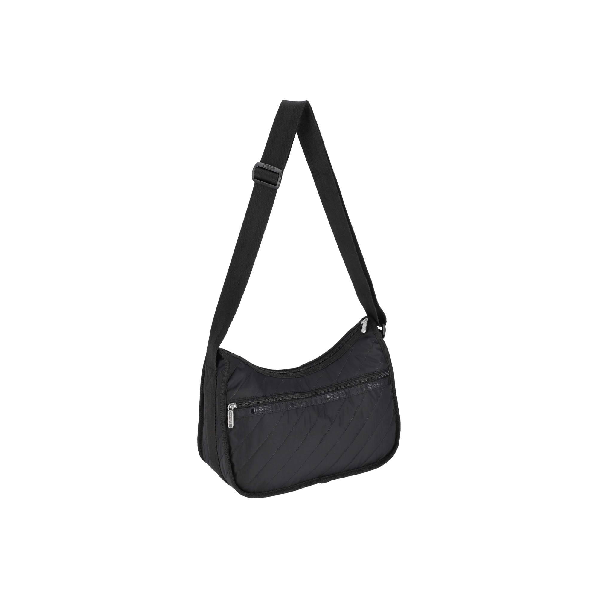 CLASSIC HOBO 經典斜揹袋 (LINE DEBOSS BLK)