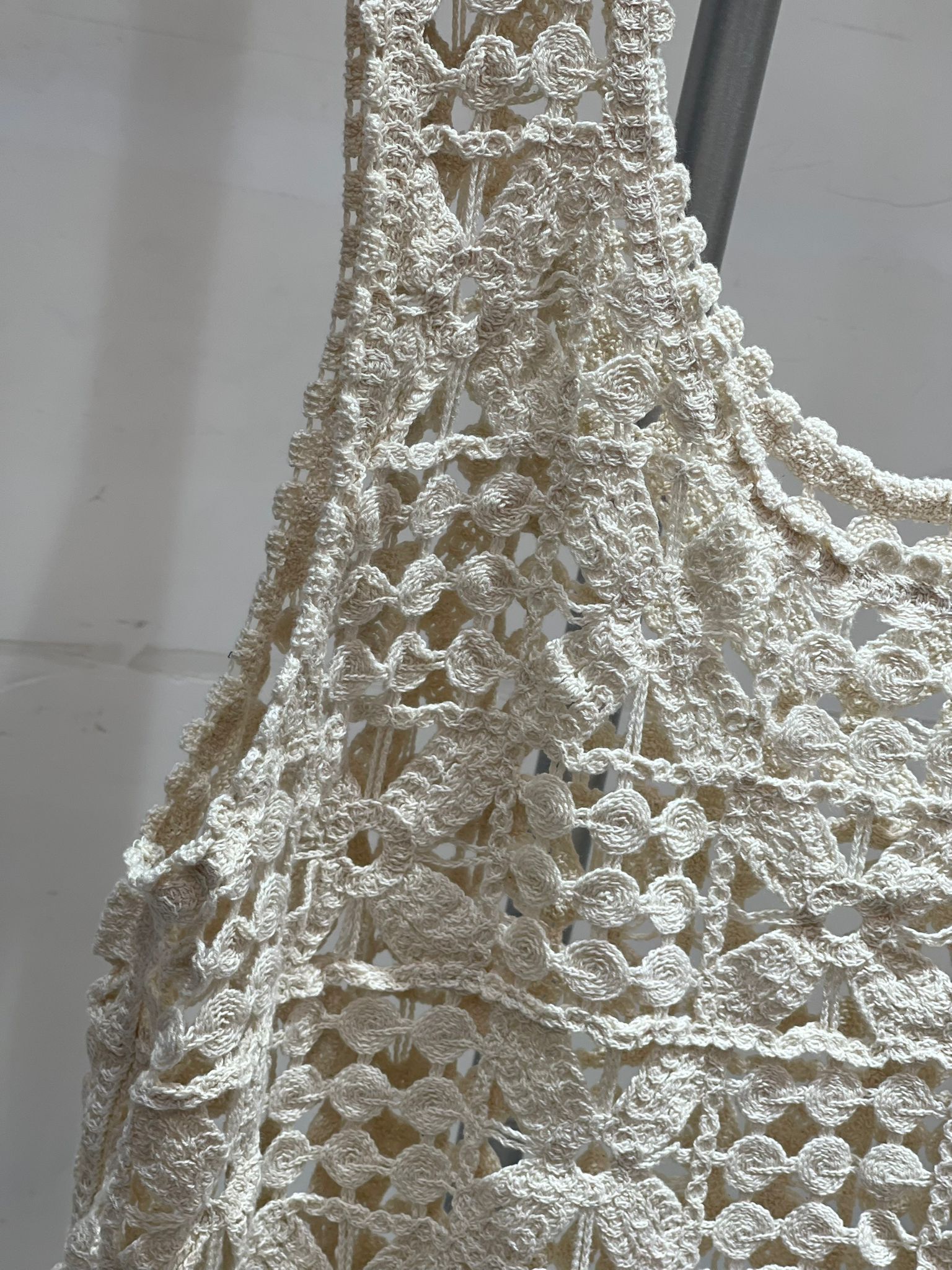 0213242a/格仔圖案設計勾線背心　48/48/21