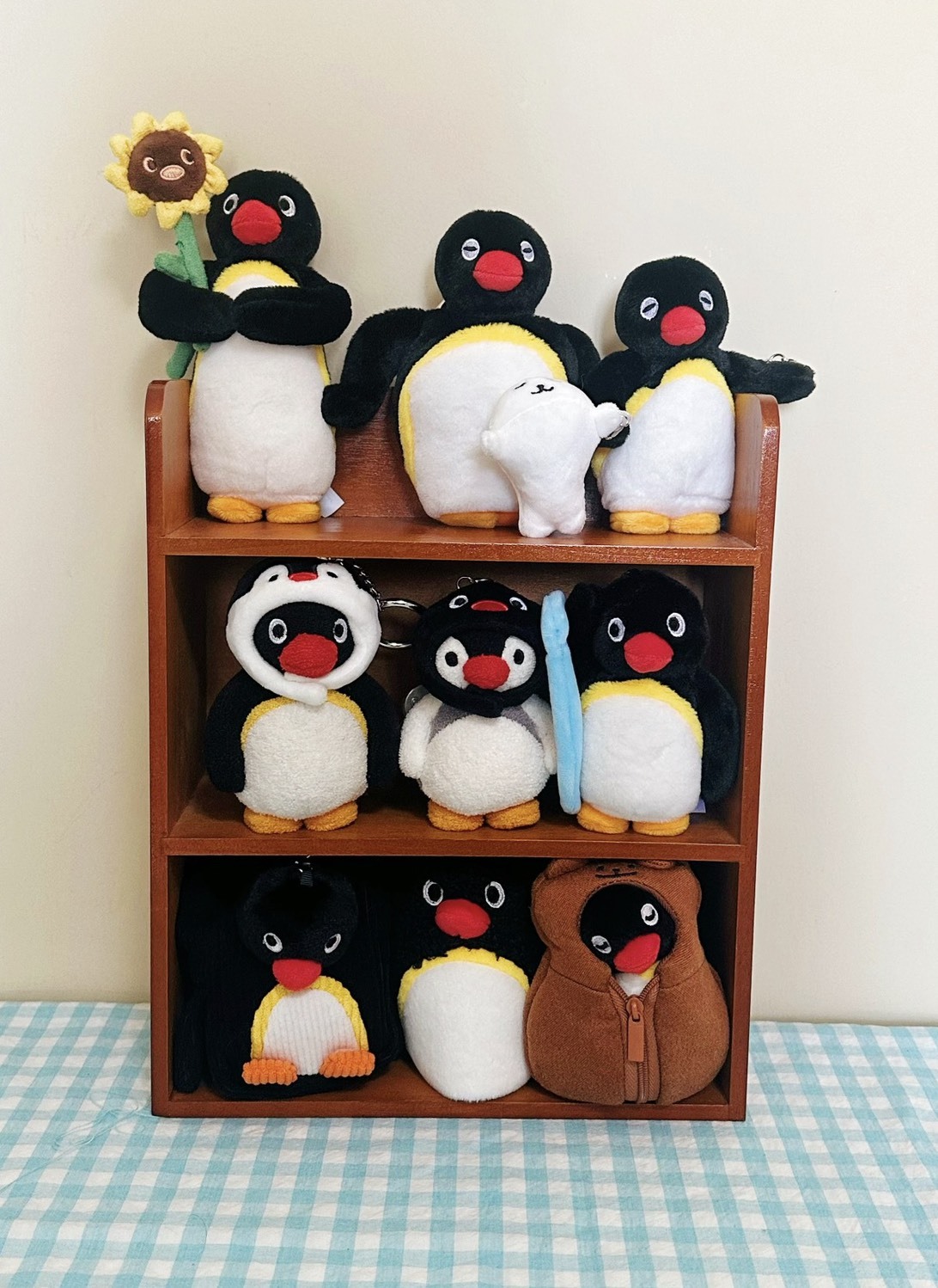 PINGU 企鵝家族 MINI MEME系列毛絨盲盒 鑰匙圈