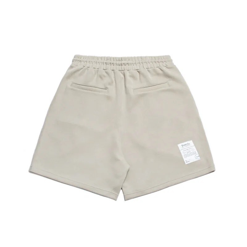 PERSEVERE ANTI-WRINKLE CASUAL COTTON SHORTS - SAND FULL SIZE