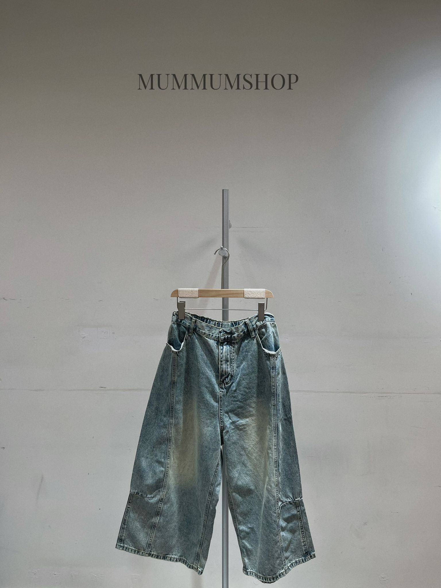 03723a/型格搭配中長牛仔褲　28-36/44/34