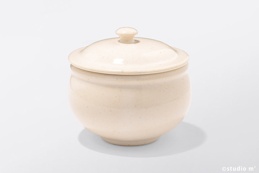 (尚未到貨)STUDIO M' - Meme 家常蓋碗 / 白 / 附蓋