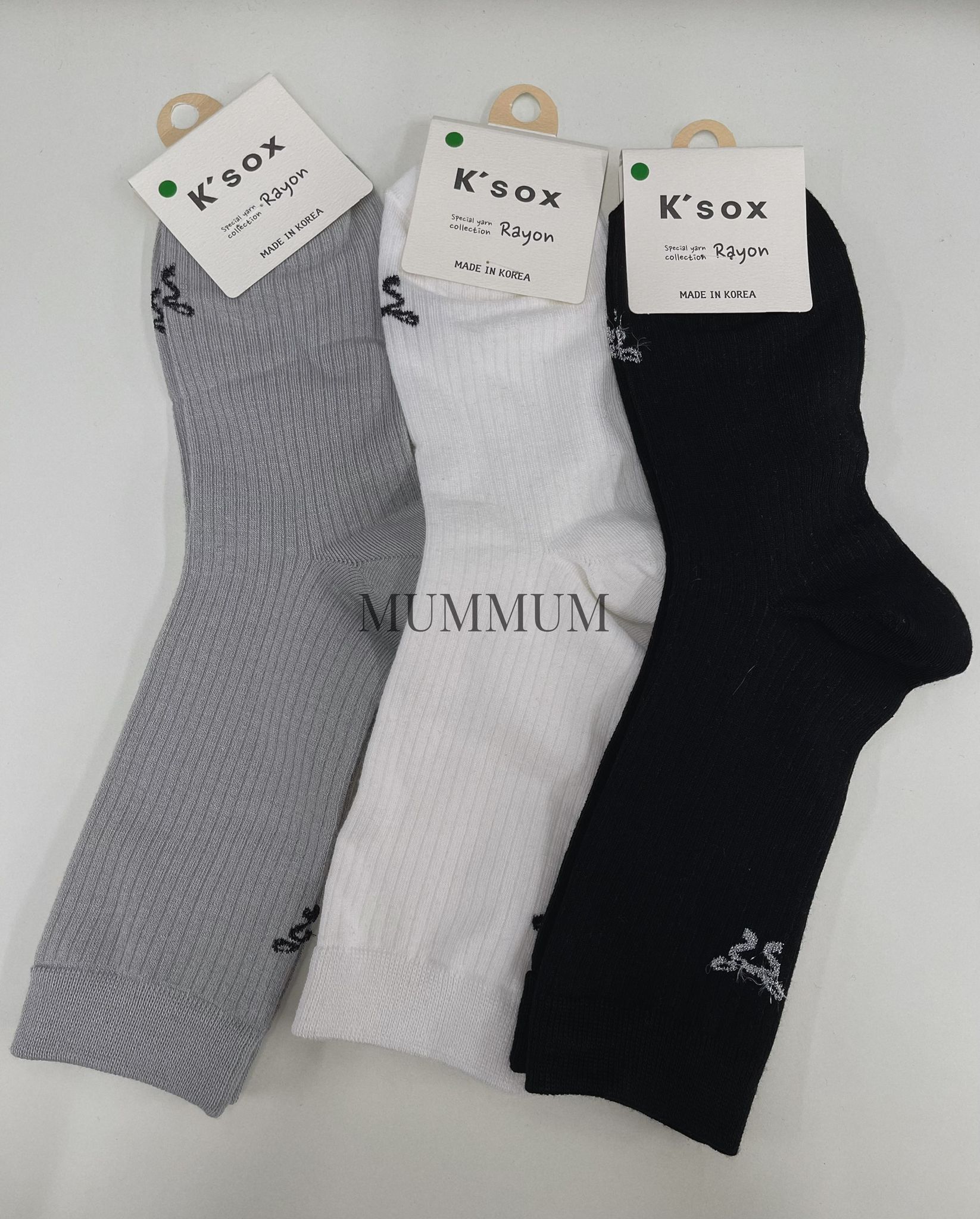 ac1061/刺繡蝴蝶結百搭襪