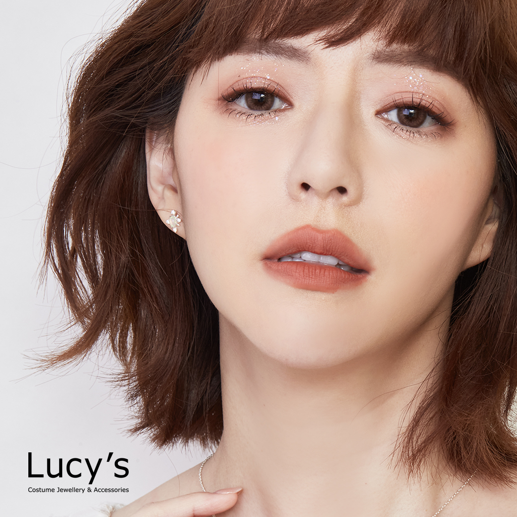 925純銀 幻彩星芒 耳環 (127196)