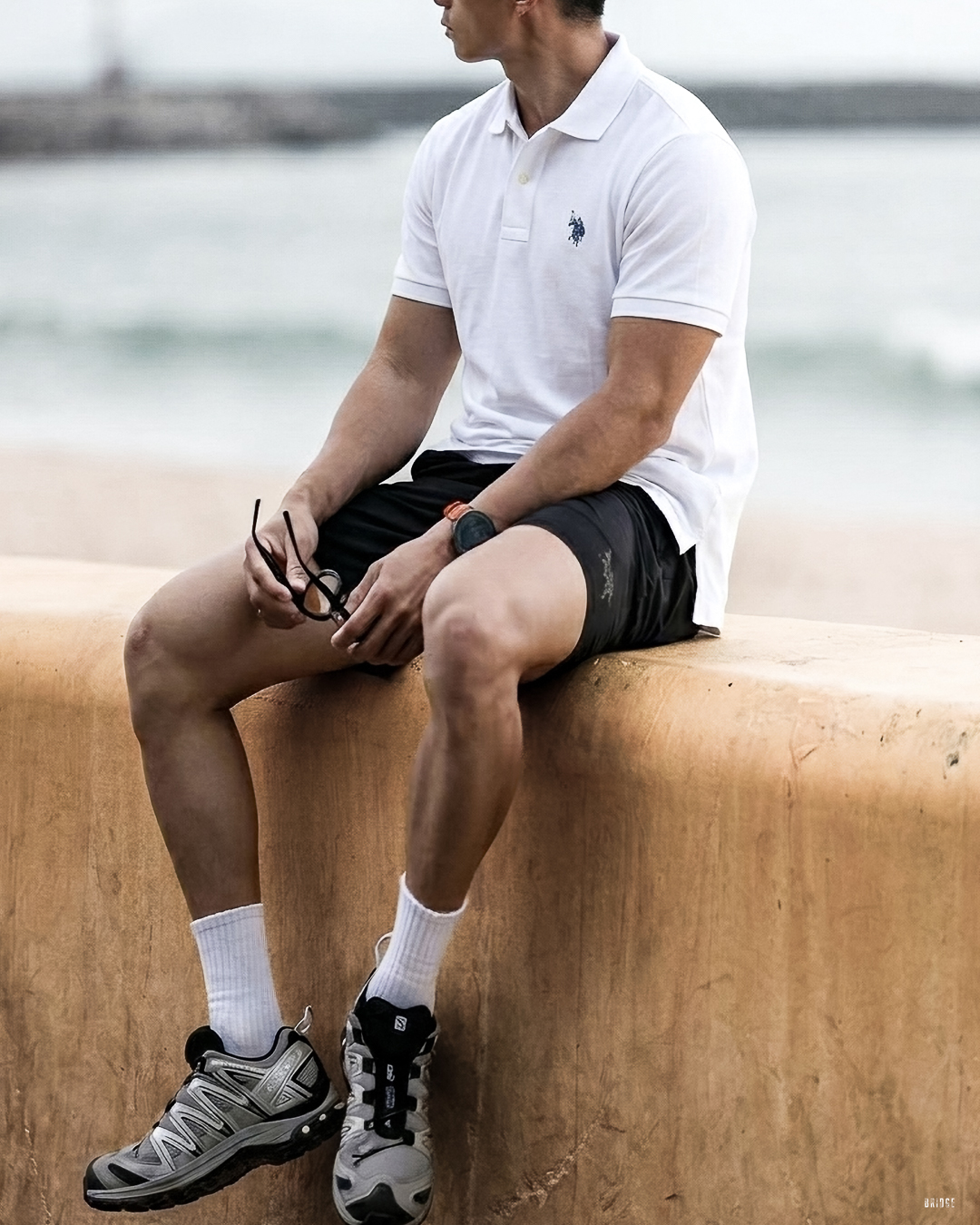 『限時突發對折！速度！』US POLO 老錢白POLO