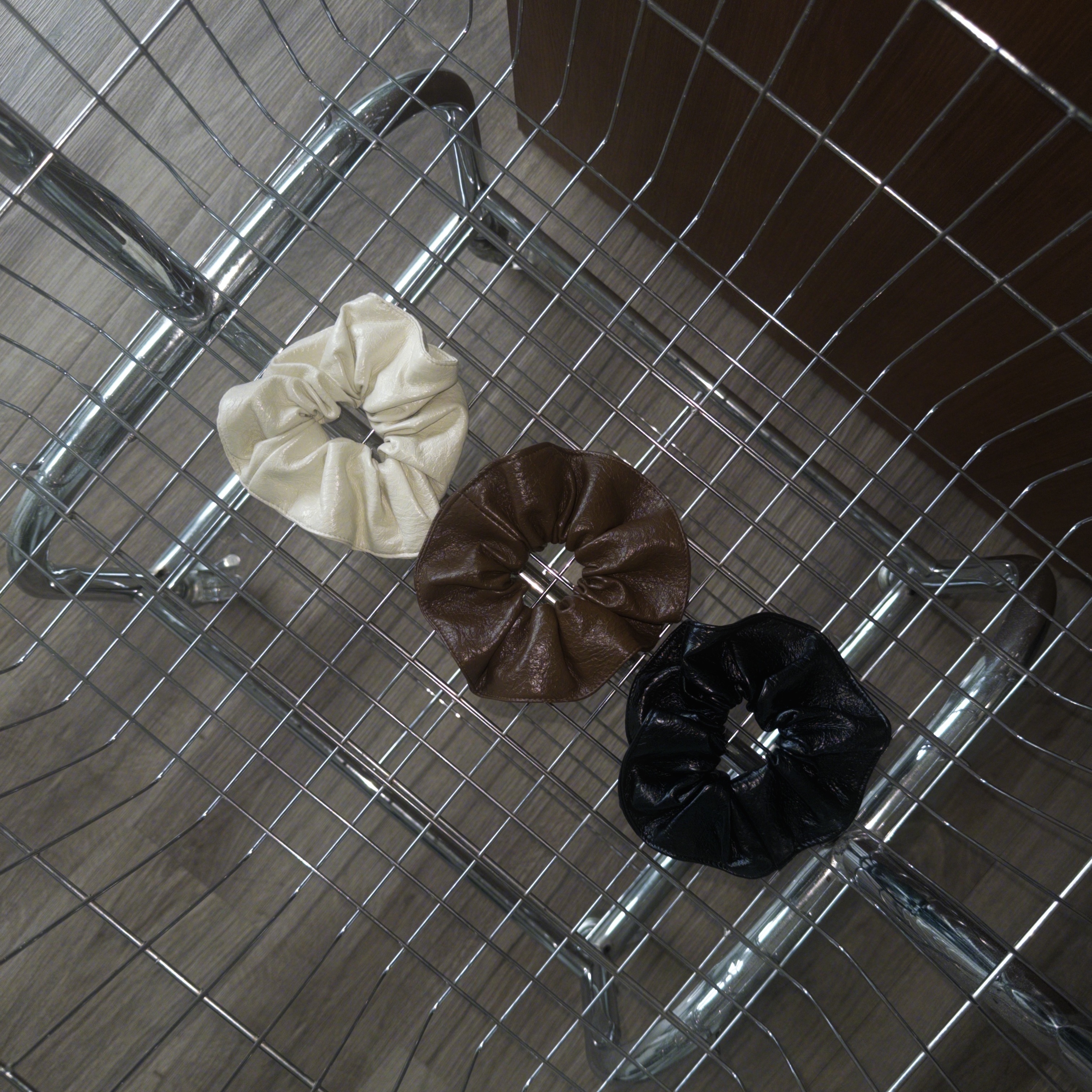 韓國軟皮革髮圈