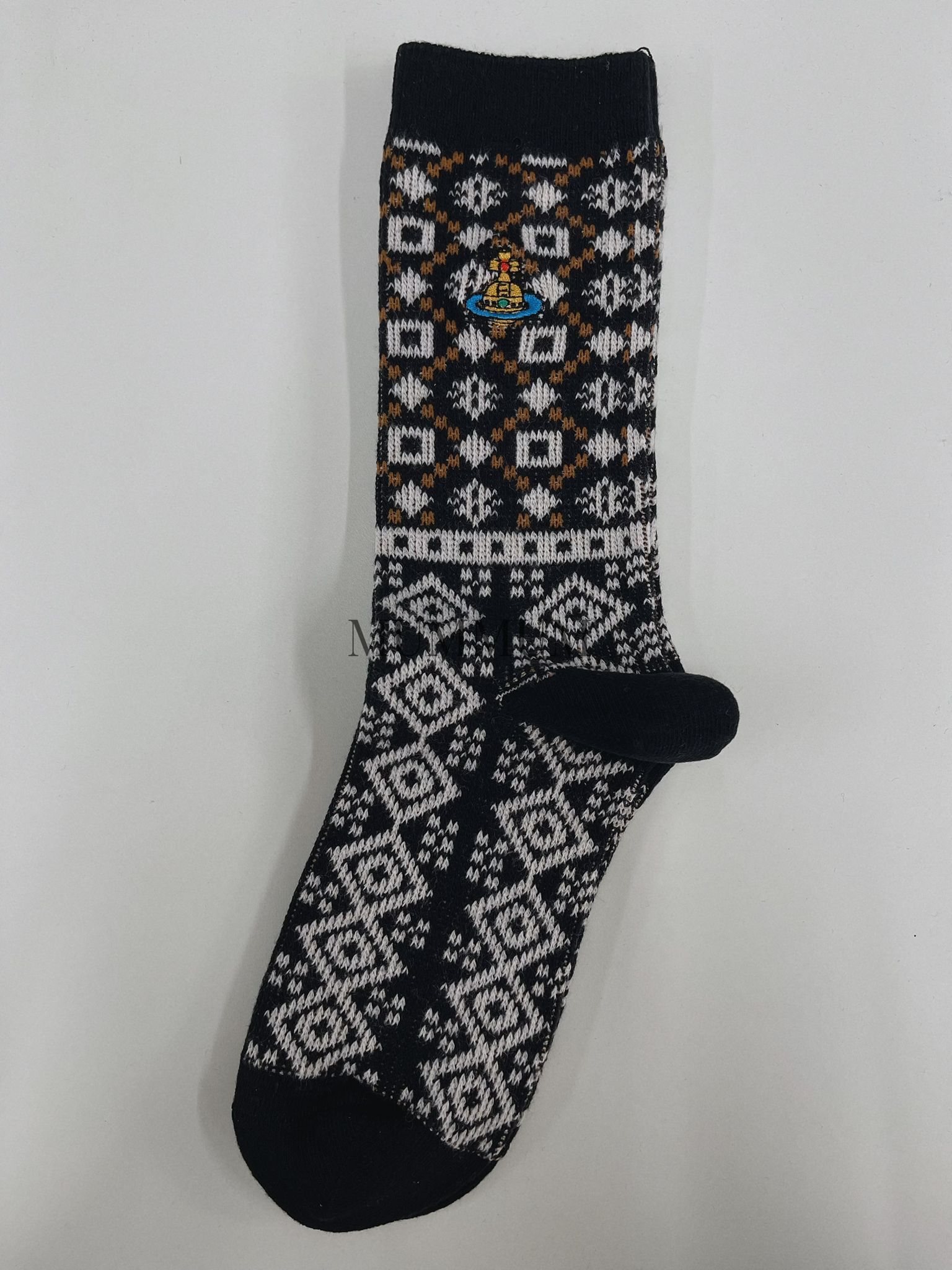 ac1079/星球logo菱形襪