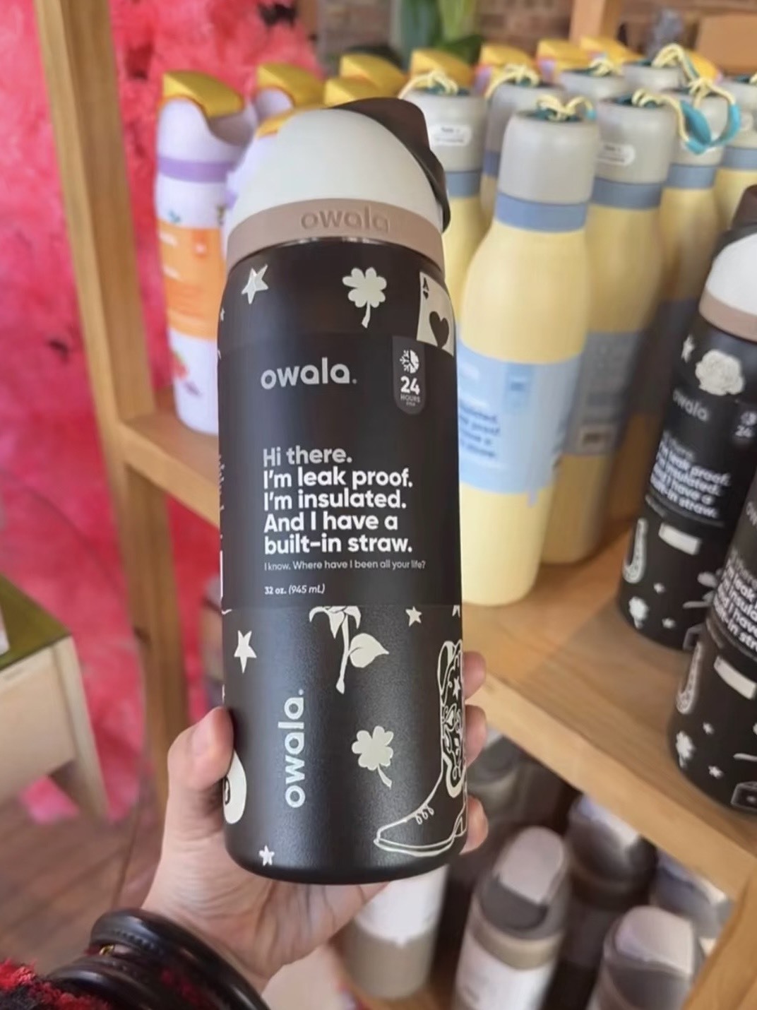 （預購）Owala UO聯名✨FreeSip 32oz 祝你好運