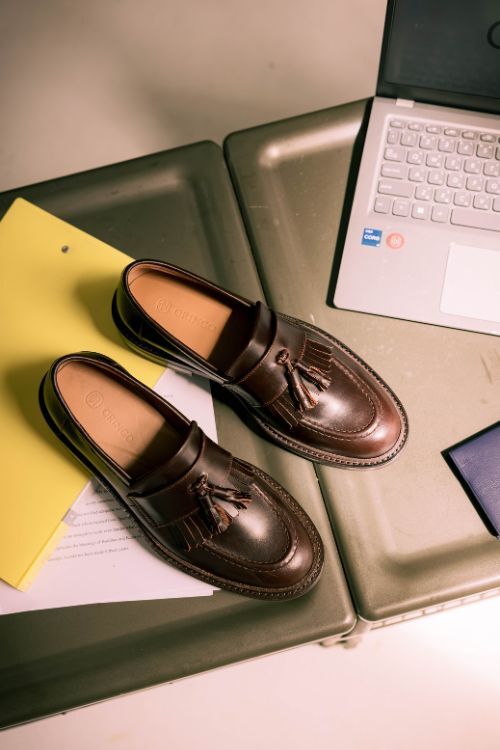 雷根底流蘇樂福鞋