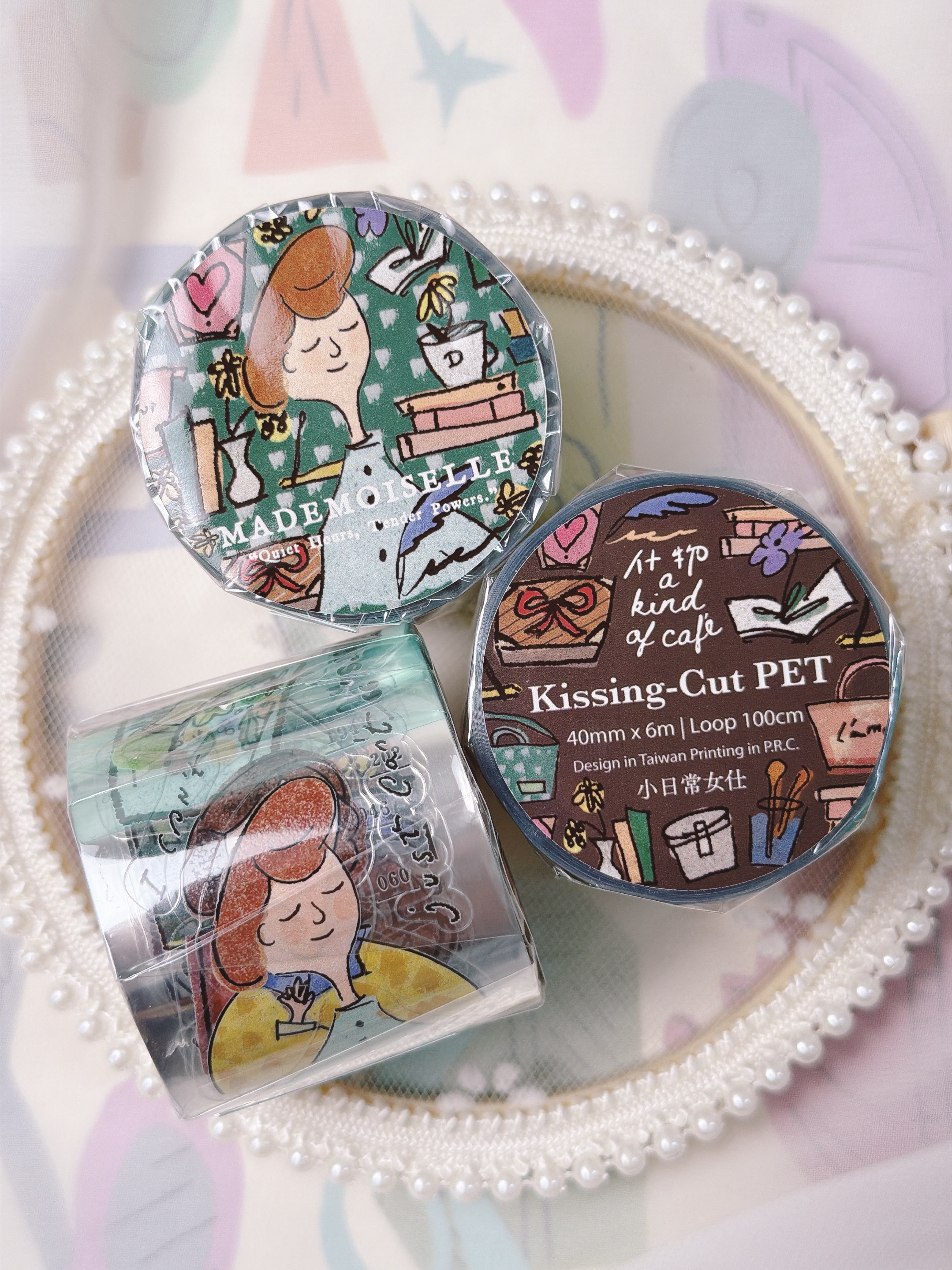 什物｜小日常女仕 割型PET膠帶