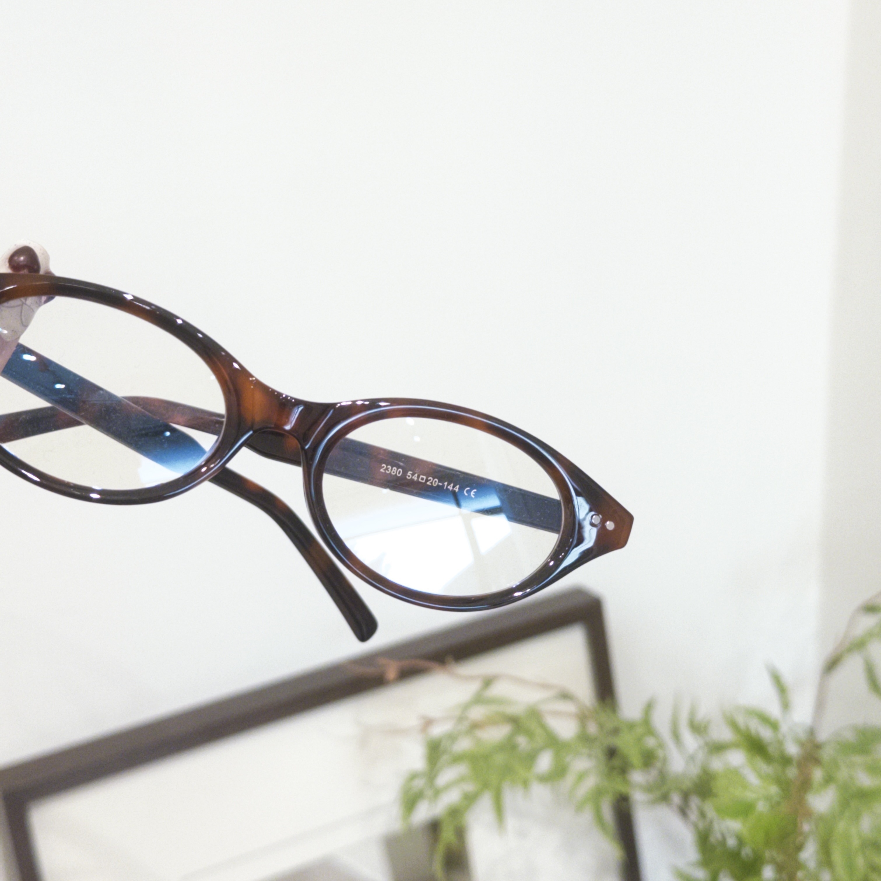 韓國橢圓框造型眼鏡