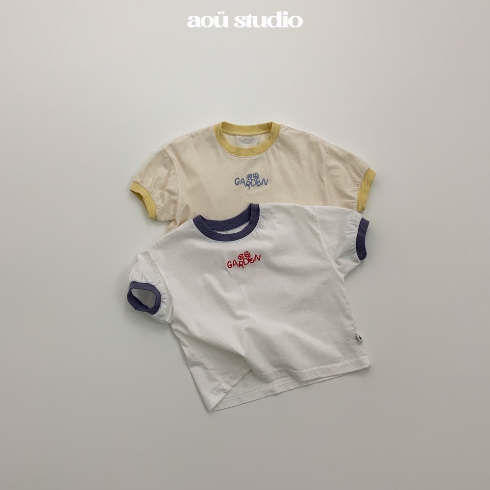 Aou 可愛撞色上衣 / 2色