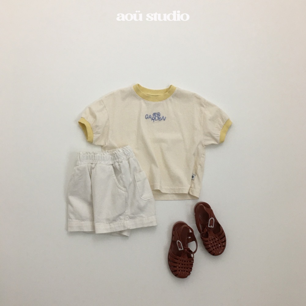 Aou 可愛撞色上衣 / 2色