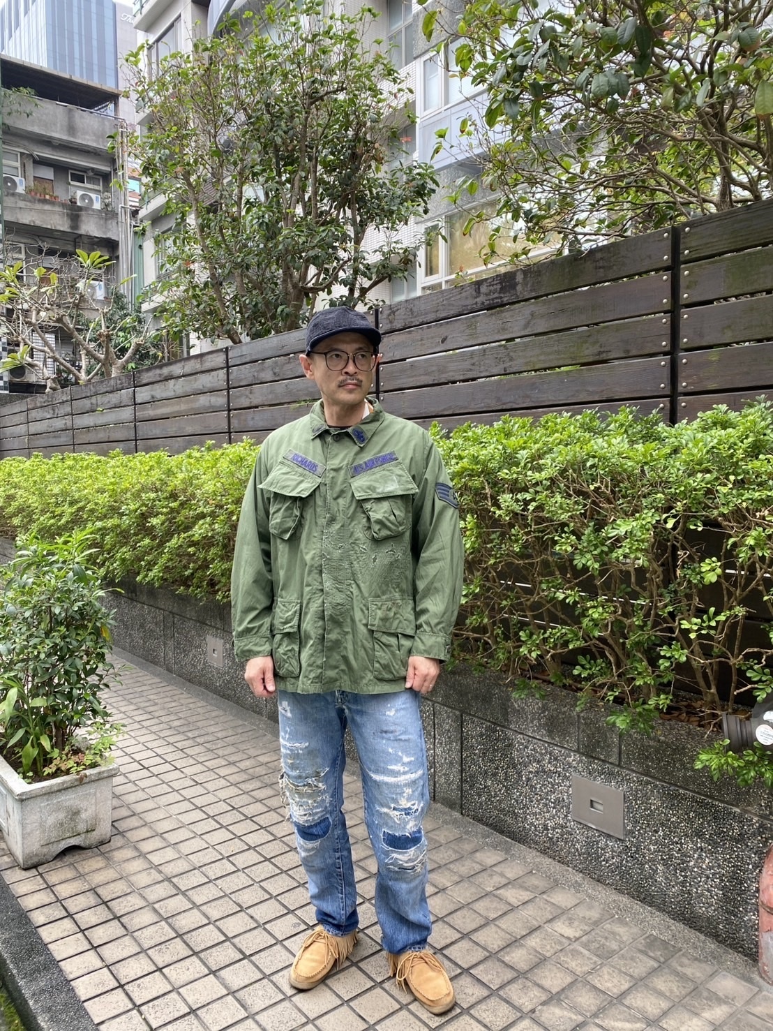 60’s US G-I Fatique Jacket 3rd Non-Rip