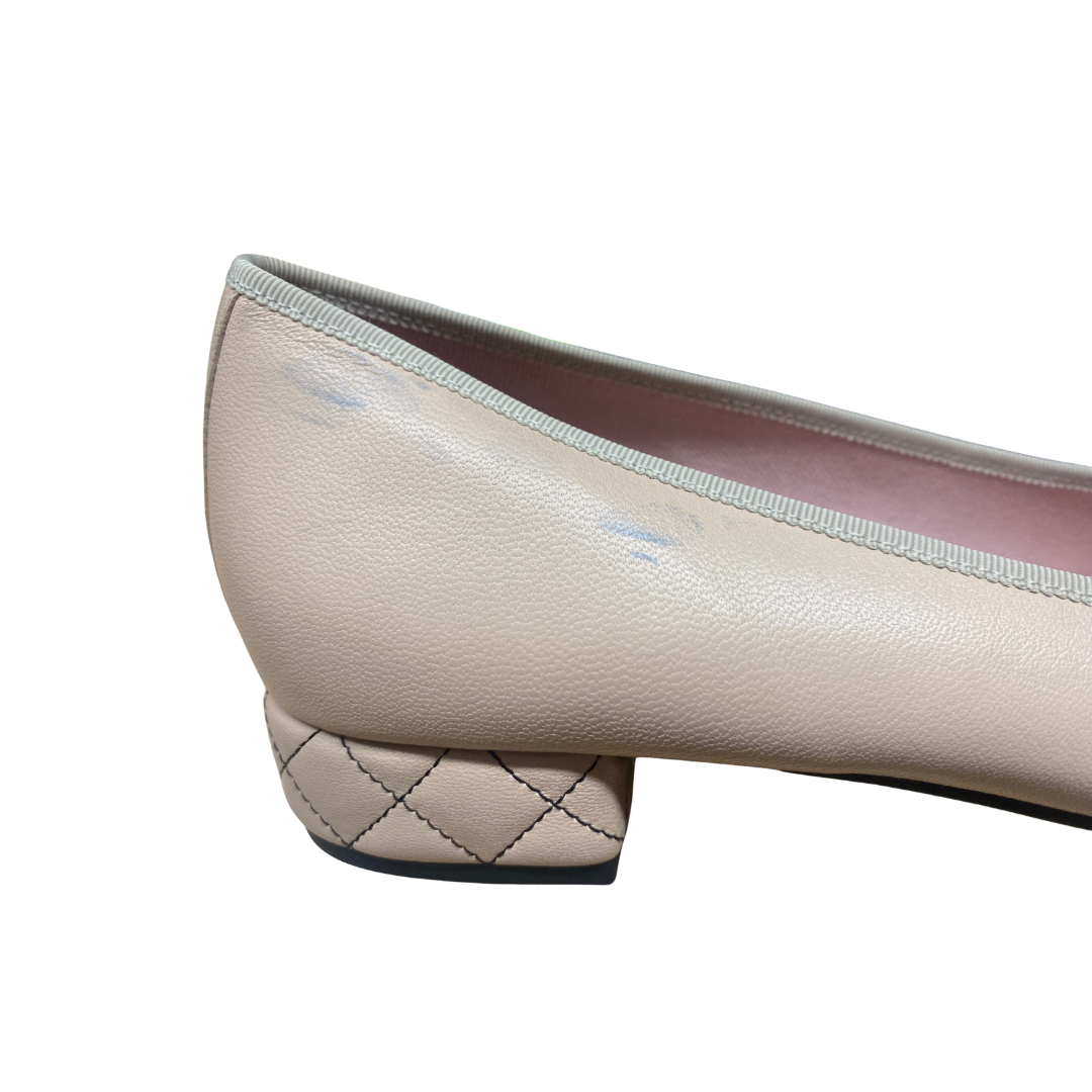 1PB1113-257 (Defect) PRETTY BALLERINAS Shade Negro Ballerinas Beige #52324_A (S-K11-E)