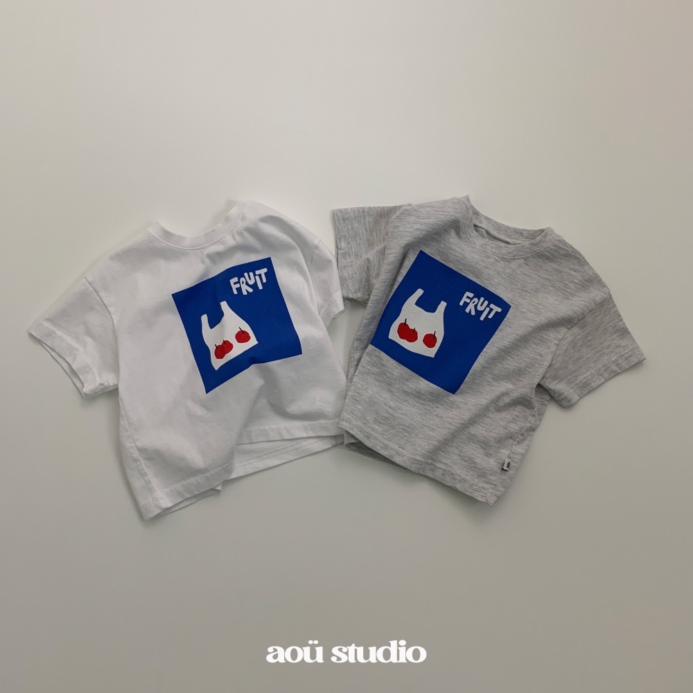 Aou 水果塗鴉上衣 / 2色