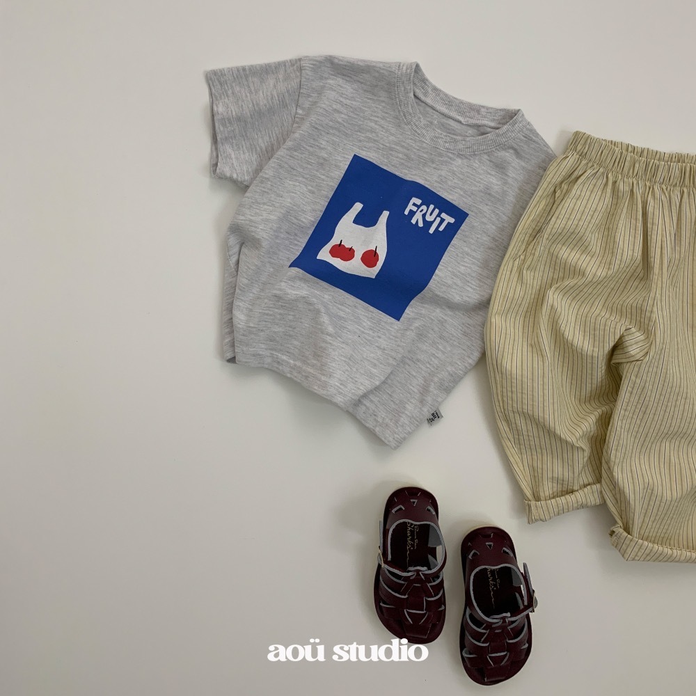 Aou 水果塗鴉上衣 / 2色