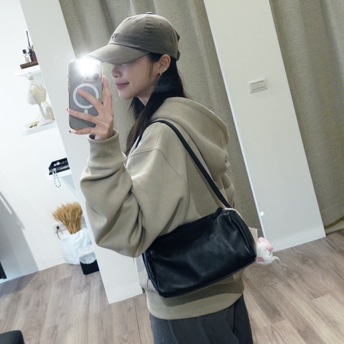 韓國OSOO歐膩家—真皮肩背包款