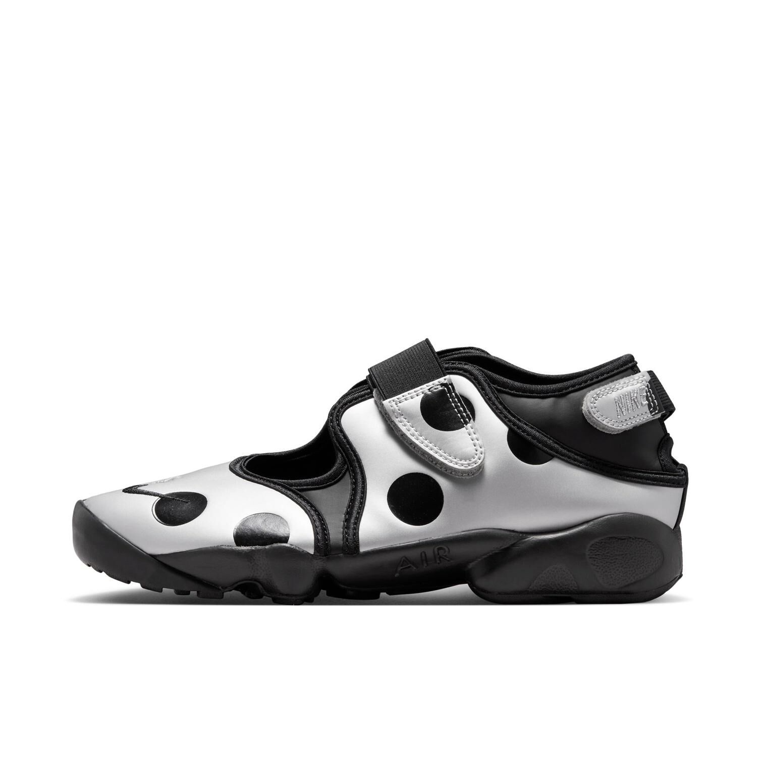 Nike Air Rift 日本限定 圓點 銀黑 銀色 瑪莉珍 花邊 忍者鞋 IR1226-001
