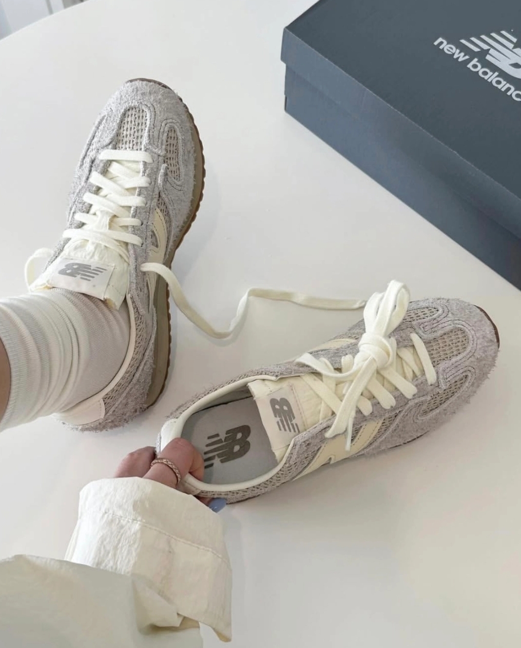 NEW BALANCE 471 奶茶色 復古 薄底 卡其 沙色