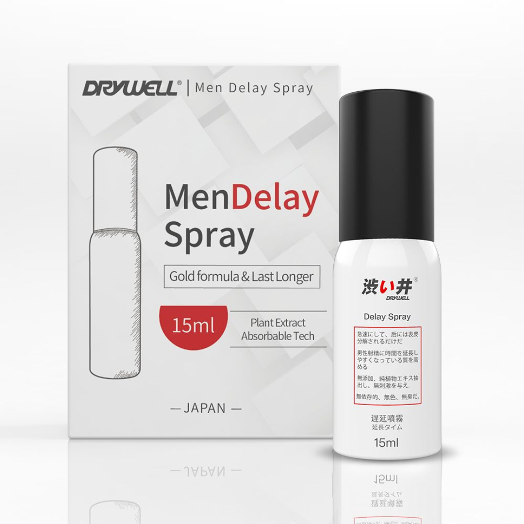 Drywell 升級溫和天然配方 男士延遲噴霧 - 15ml
