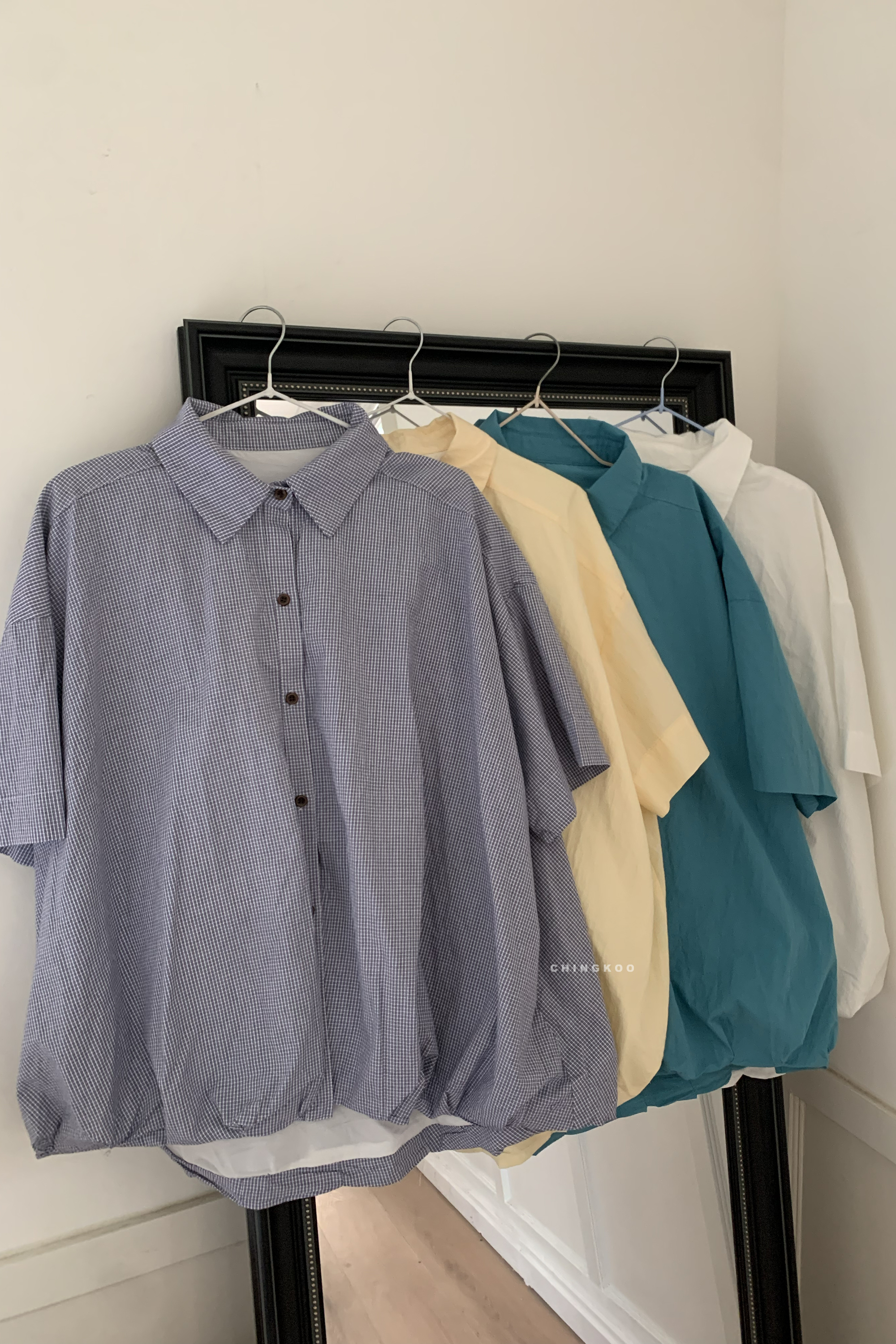 April｜日系氣球下擺短襯 4色