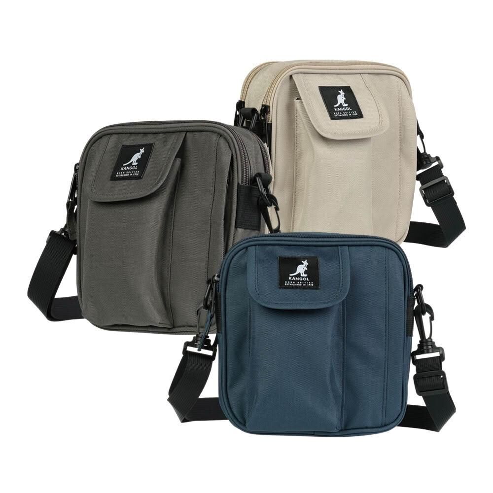 KANGOL 袋鼠 口袋 旅行 側背包 小方包 66251701