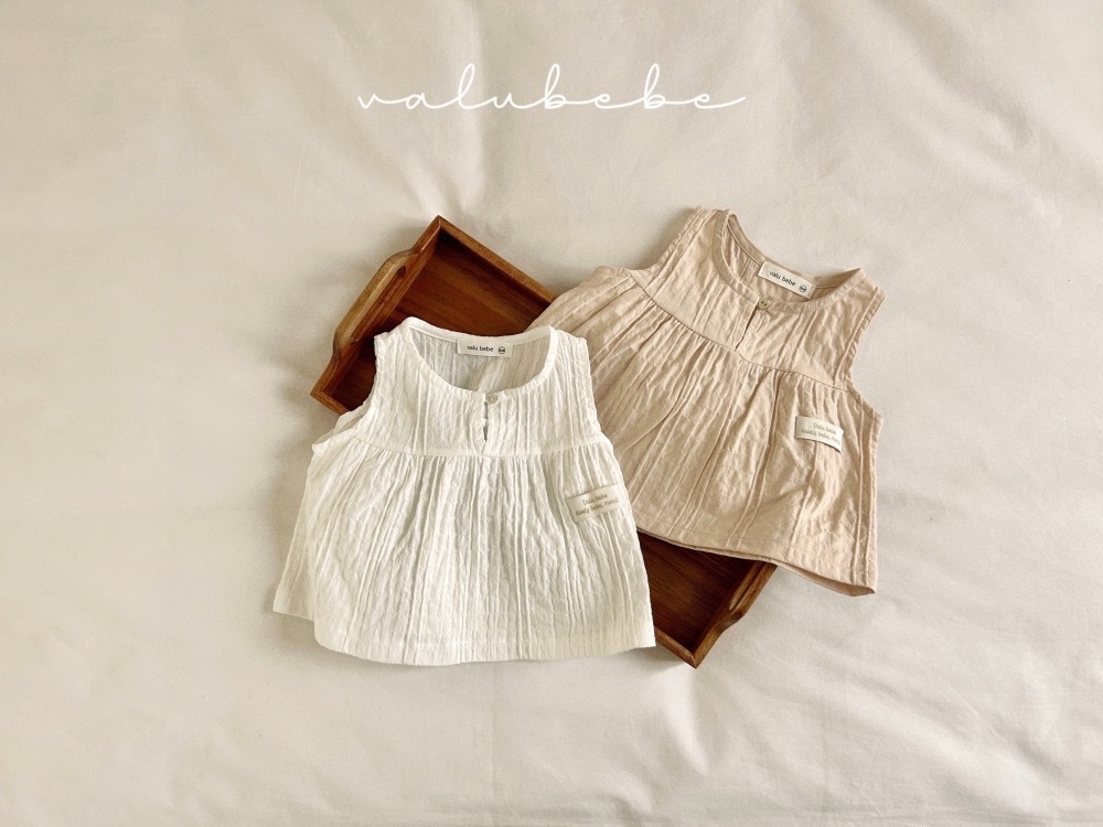 Valubebe 蜂蜜娃娃襯衫背心 / 2色