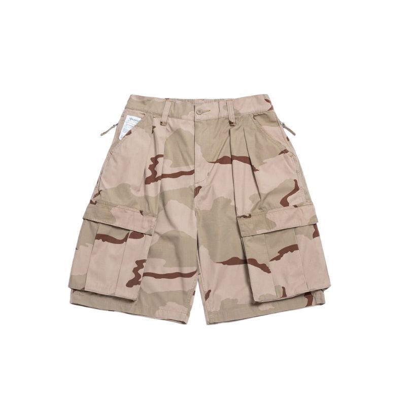 PERSEVERE CAMO KNEE-LENGTH CARGO SHORTS DESERT CAMO / JUNGLE CAMO FULL SIZE