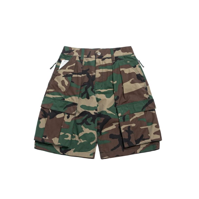 PERSEVERE CAMO KNEE-LENGTH CARGO SHORTS DESERT CAMO / JUNGLE CAMO FULL SIZE