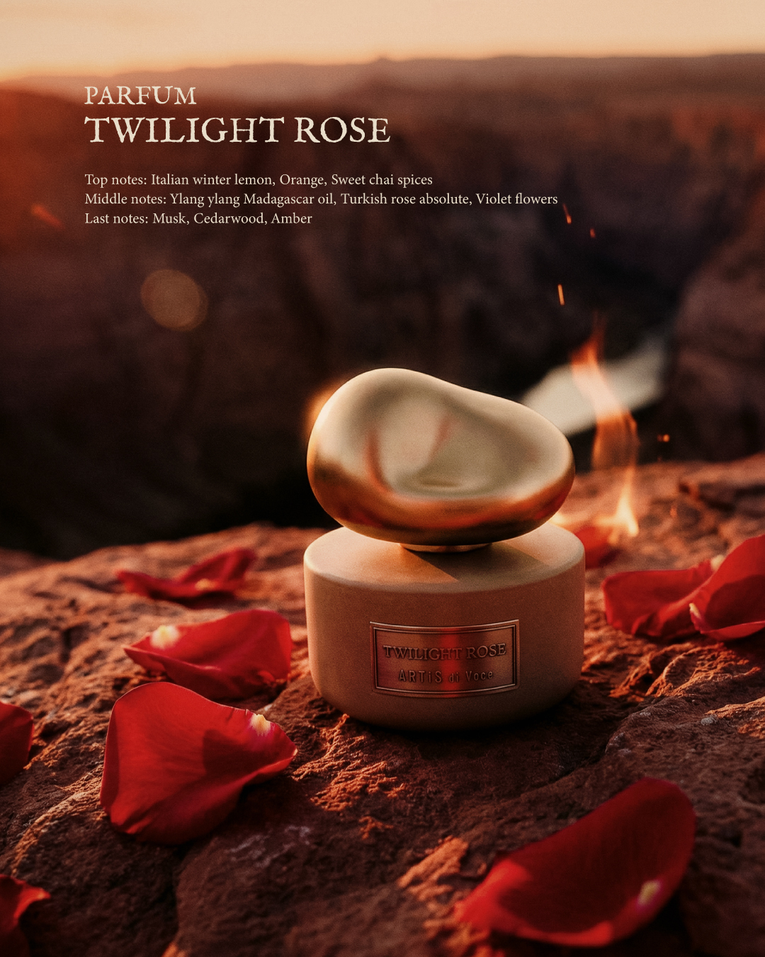 ARTiS di Voce 香精50ml - 暮燃玫瑰3311