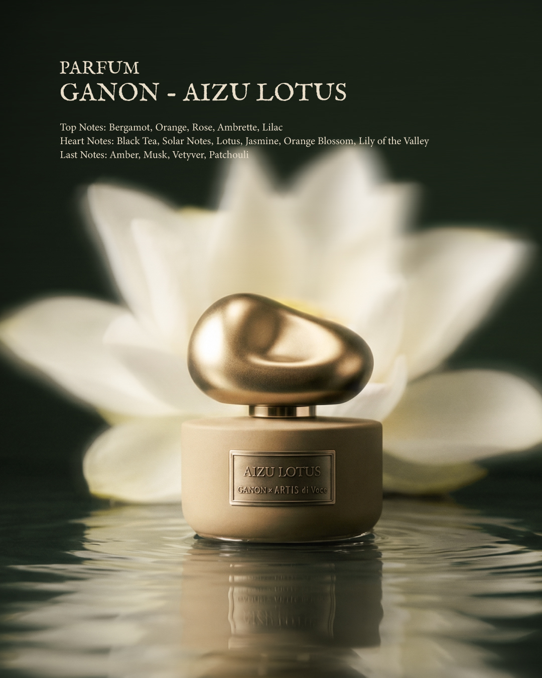 ARTiS di Voce x GANON 香精50ml - 會津芙荷