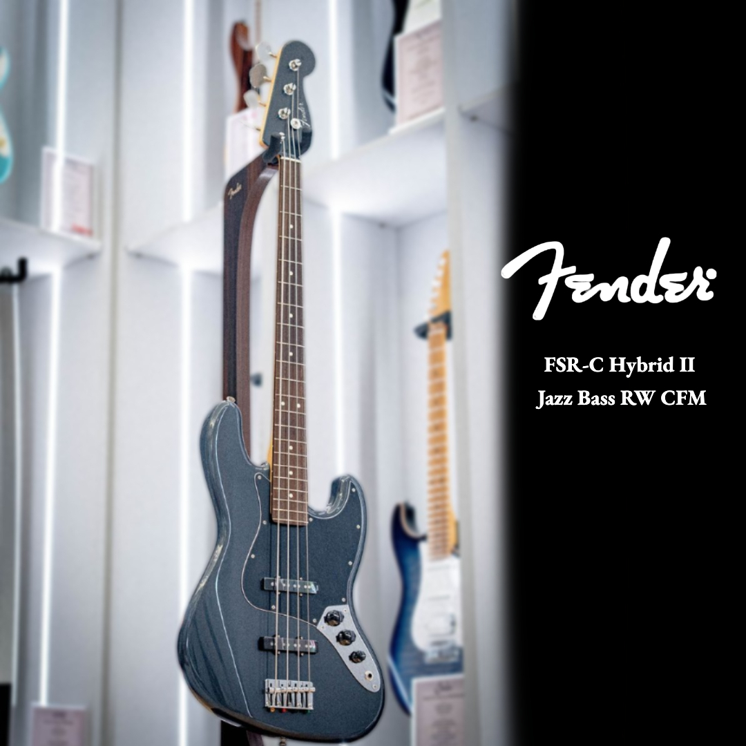 限定款 Fender Japan FSR-C Hybrid II Jazz Bass CFM 電貝斯