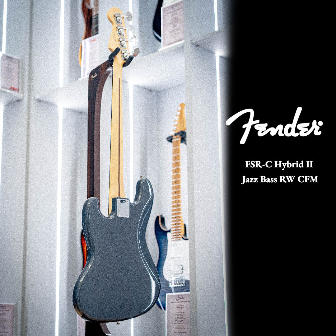 又昇樂器.音響】限定款Fender Japan FSR-C Hybrid II Jazz Bass CFM