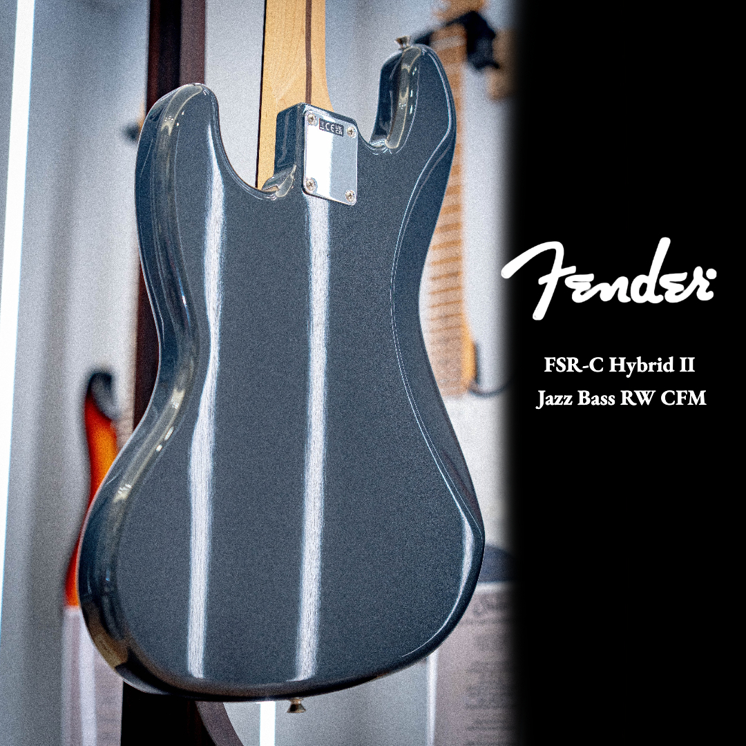 又昇樂器.音響】限定款Fender Japan FSR-C Hybrid II Jazz Bass CFM