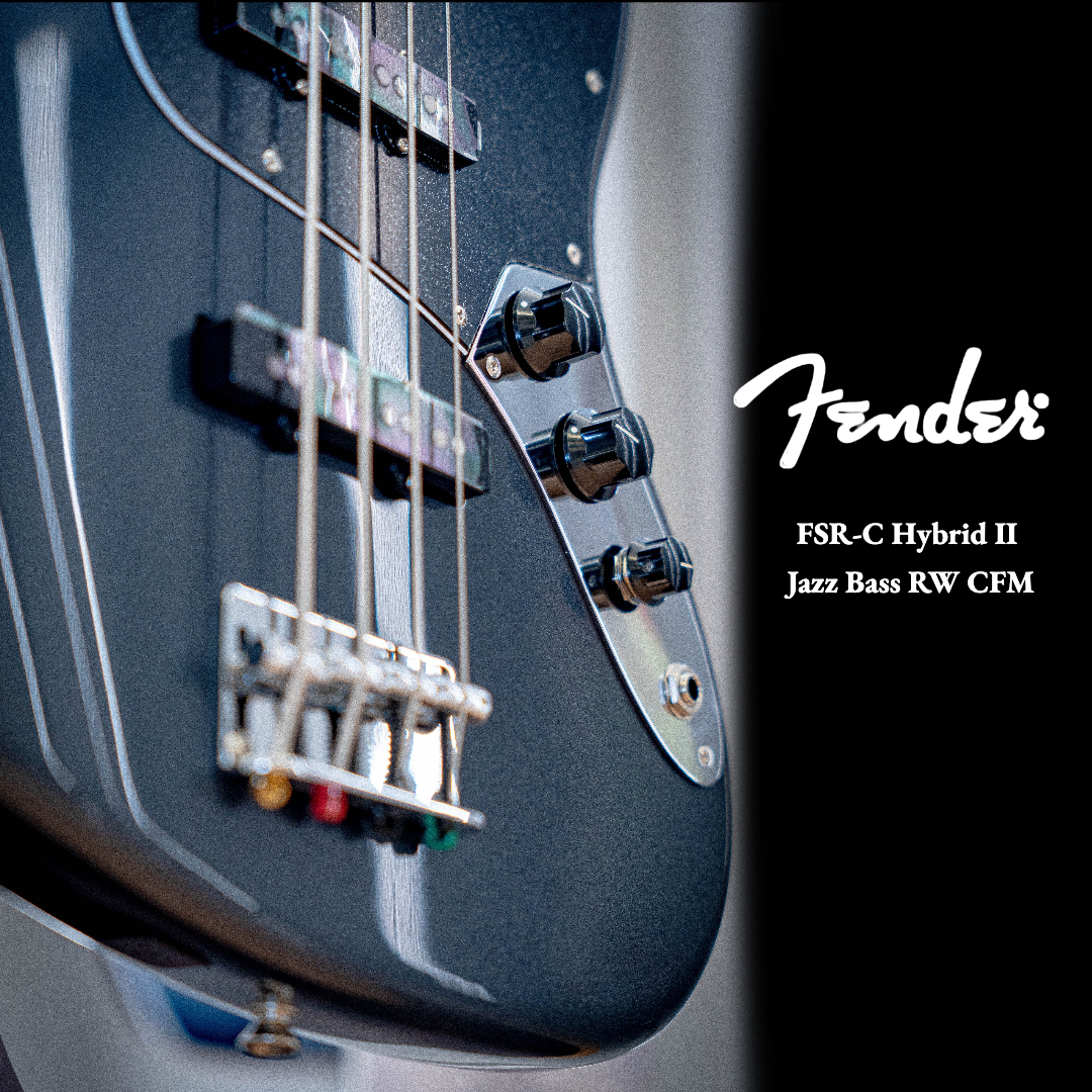 又昇樂器.音響】限定款Fender Japan FSR-C Hybrid II Jazz Bass CFM
