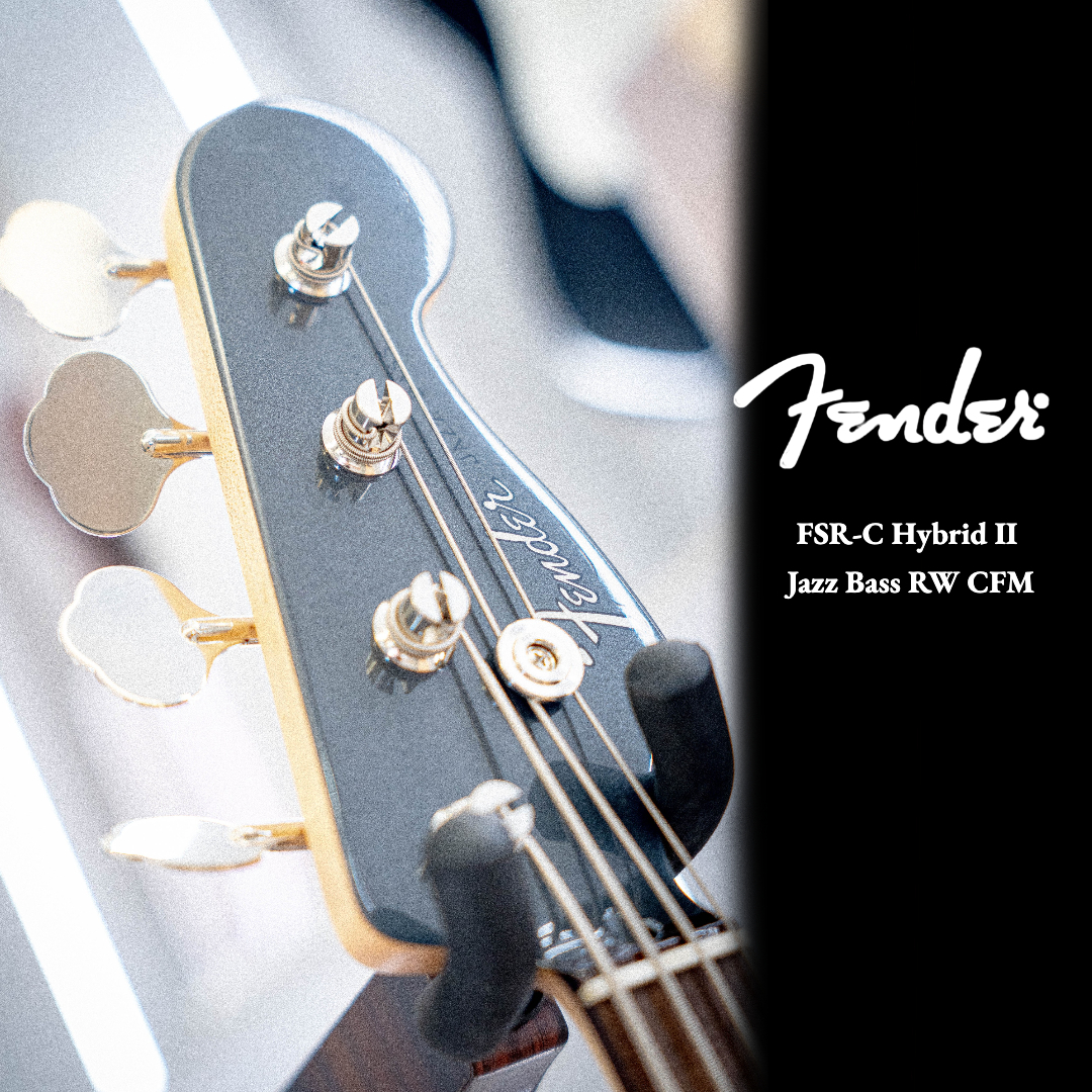 又昇樂器.音響】限定款Fender Japan FSR-C Hybrid II Jazz Bass CFM