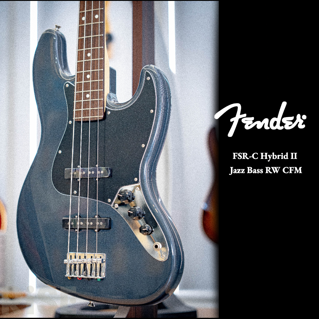 又昇樂器.音響】限定款Fender Japan FSR-C Hybrid II Jazz Bass CFM