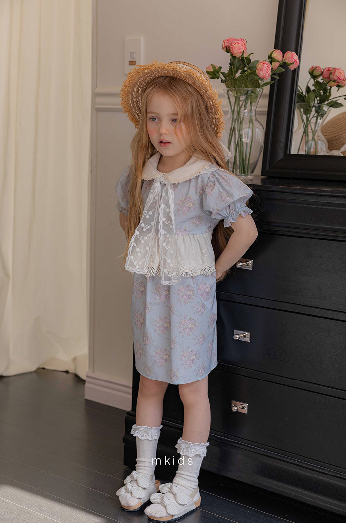 正韓夏mkids 蕾絲披肩