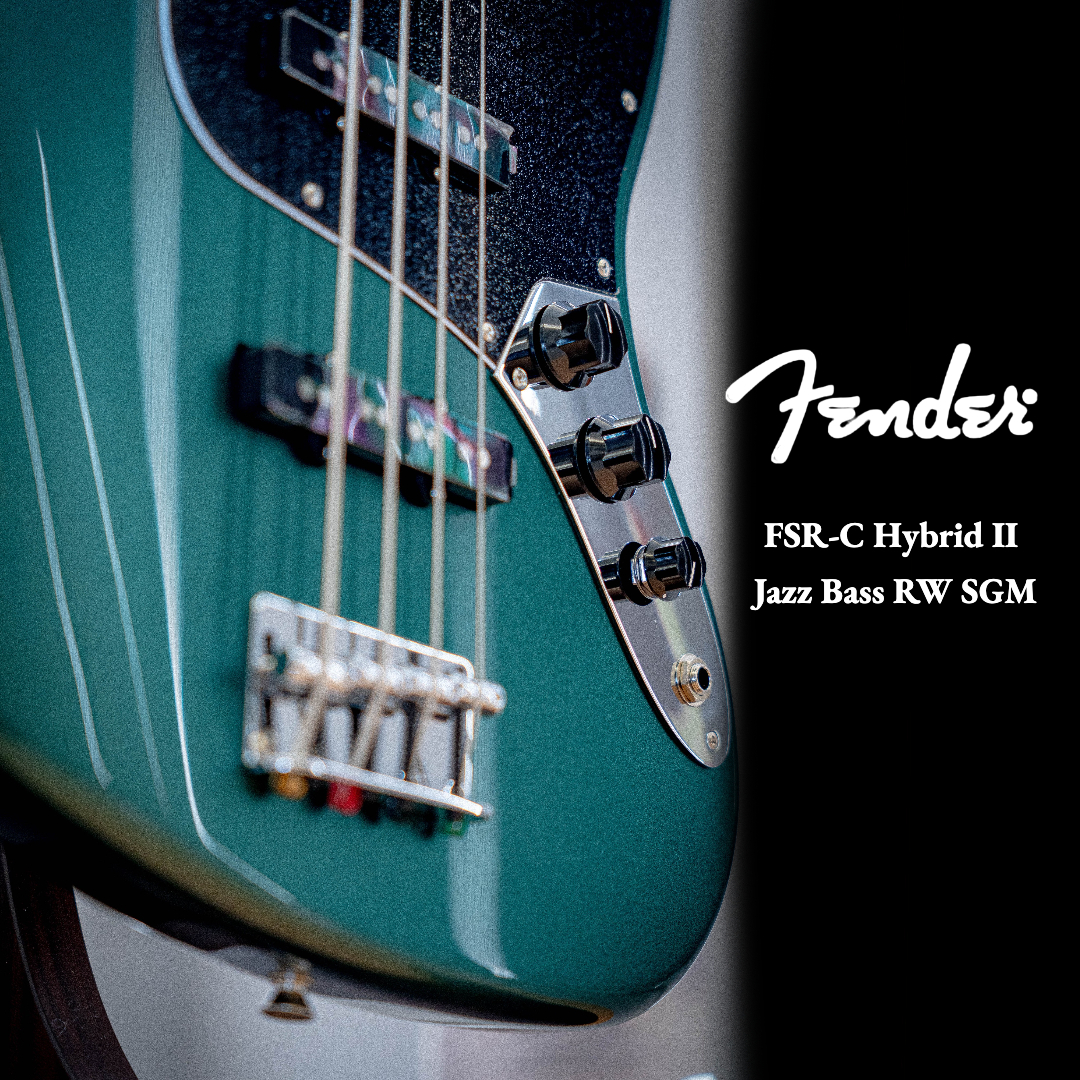 Fender Japan FSR-C Hybrid II Jazz Bass RW SGM 電貝斯