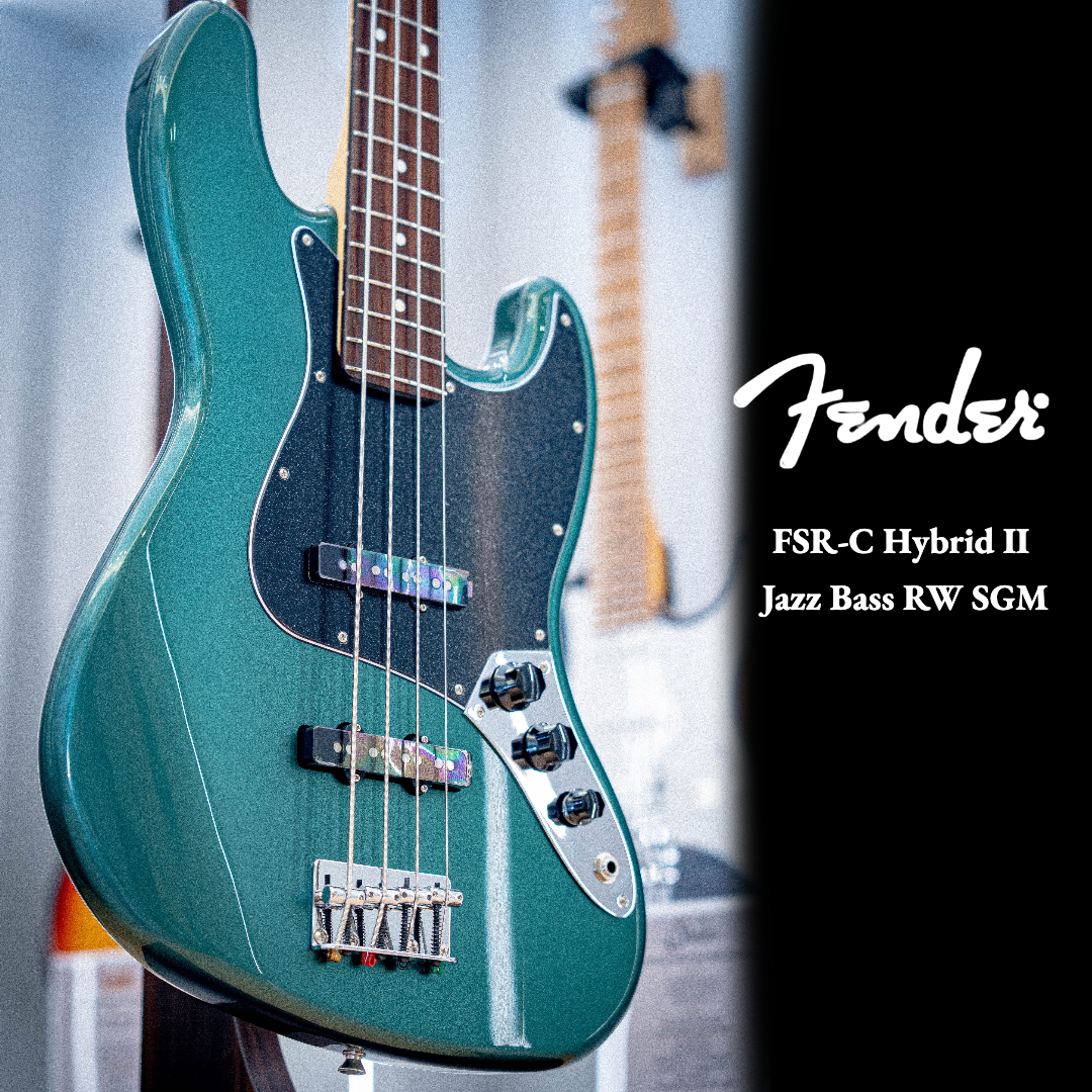 Fender Japan FSR-C Hybrid II Jazz Bass RW SGM 電貝斯