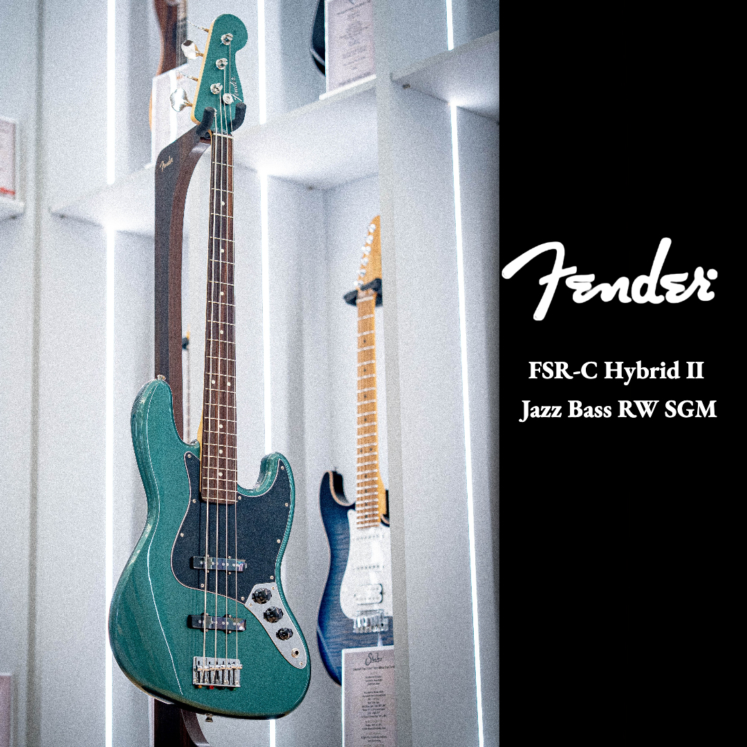 Fender Japan FSR-C Hybrid II Jazz Bass RW SGM 電貝斯