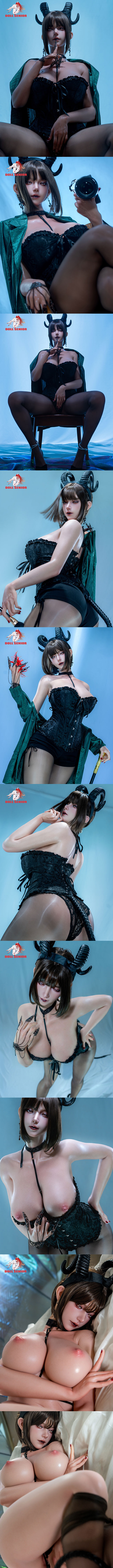 娃娃學姐 十二星座之摩羯座 卡瑞可 全矽膠 170cm皮紋款 dollsenior silicone sex doll