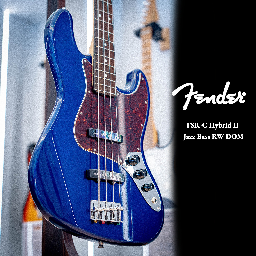 Fender Japan FSR-C Hybrid II Jazz Bass RW DOM 電貝斯