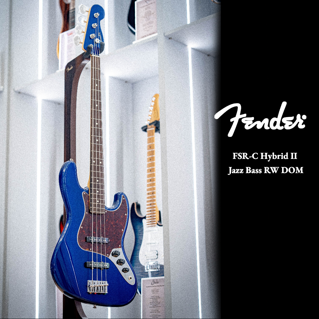 Fender Japan FSR-C Hybrid II Jazz Bass RW DOM 電貝斯