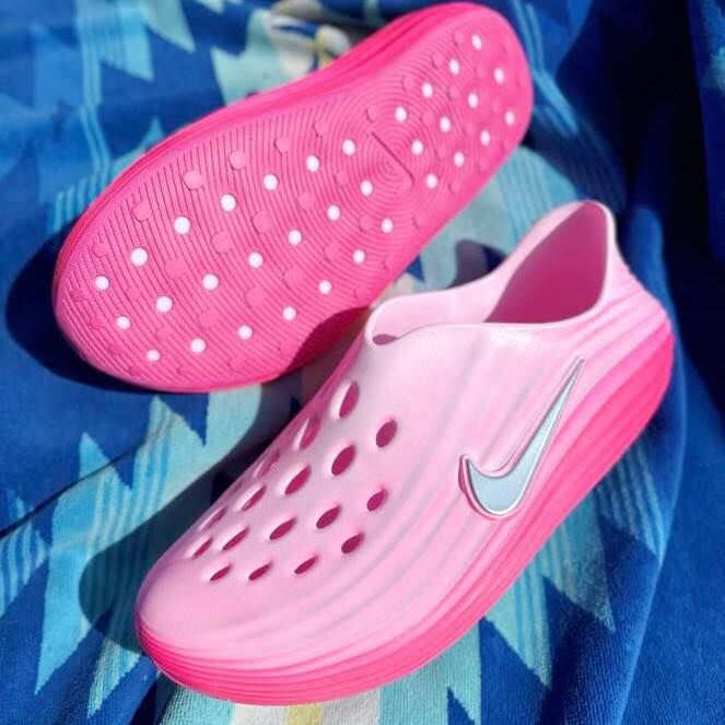 【逢甲 FUZZY】W Nike ReactX Rejuven8 "Pinksicle" 防水拖 粉色 HV5062-601