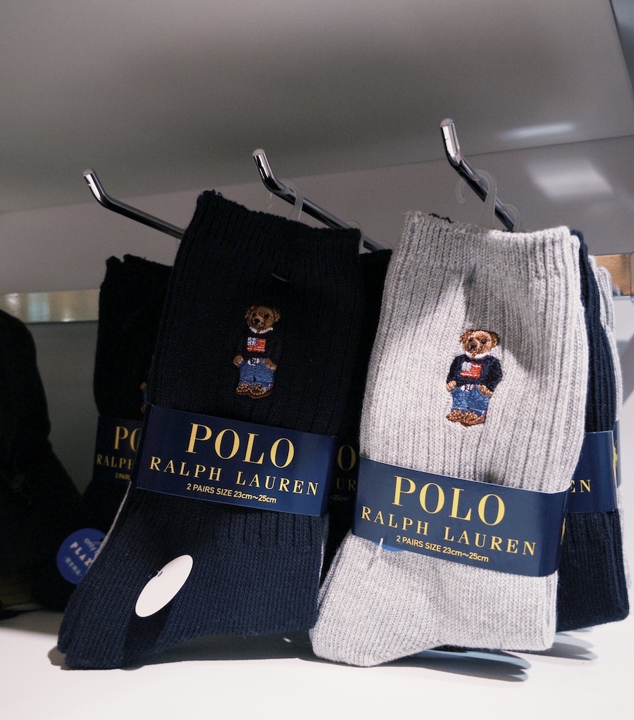 |🇯🇵日本連線| Polo Ralph Lauren® 刺繡小熊 長襪 中筒襪